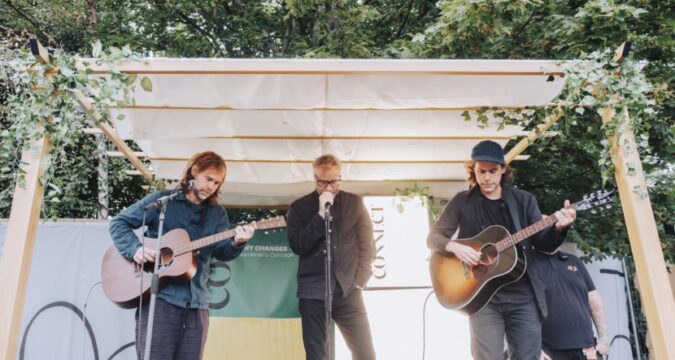 FESTIVAL NEWS : THE NATIONAL STEP INTO THE TINY CHANGES GARDEN FOR EPIC SECRET SET