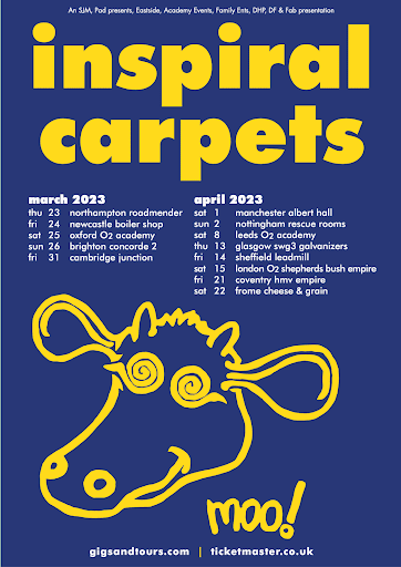 inspiral carpets tour 2023 uk