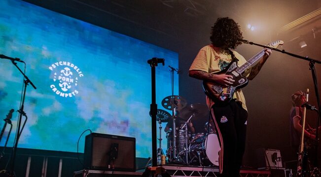 CONCERT REVIEW : Psychedelic Porn Crumpets , SWG3, Glasgow, Scotland, UK, 25th February 2026